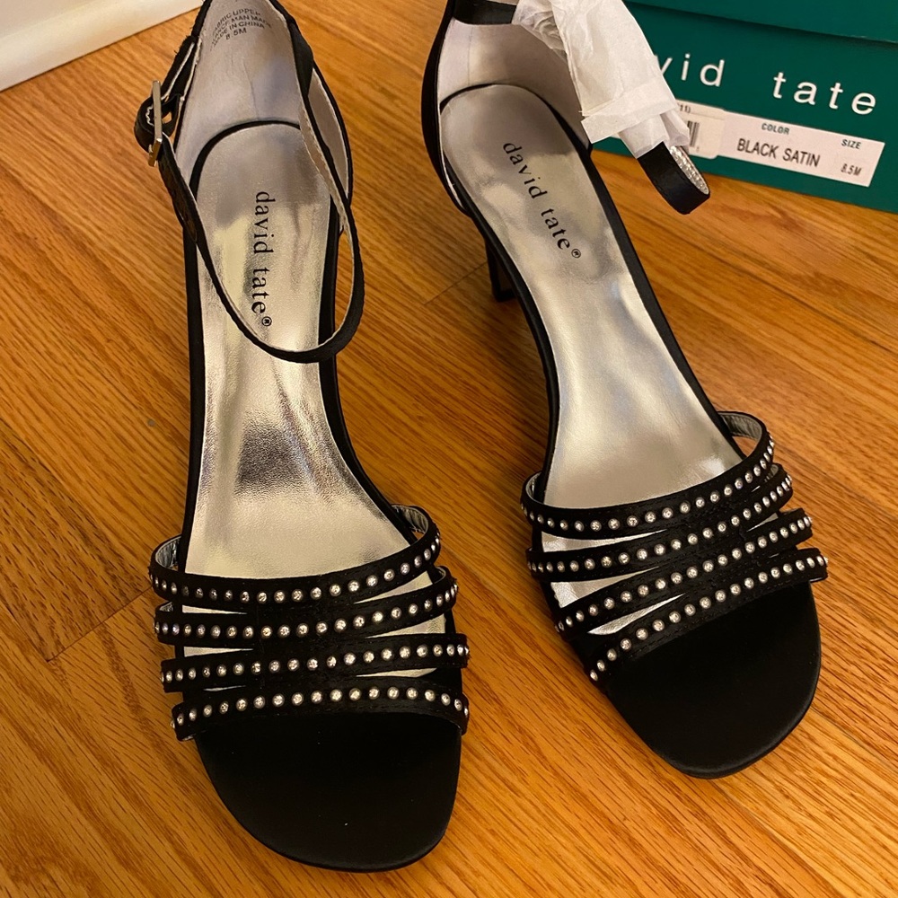 David Tate Evening Sandals Heels Sparkle